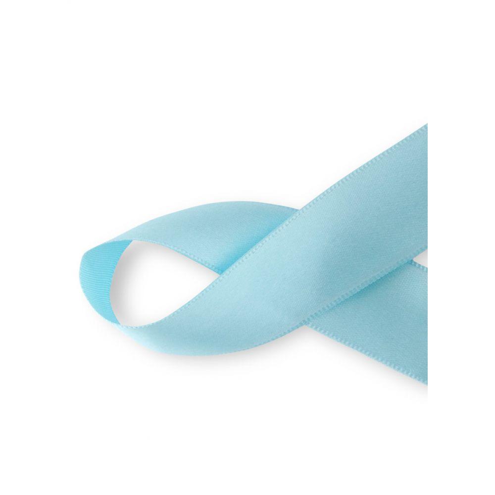 Fita De Cetim Tecida -10 Metros/15 Mm/azul Claro Nº 10 - 1