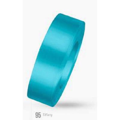 Fita De Cetim Tecida -10 Metros/22 Mm/ Azul Tiffany Nº 95
