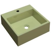 Cuba Pia De Apoio Para Banheiro Quadrada Q355W Verde Acqua C08 - Mpozenato - 1