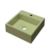 Cuba Pia De Apoio Para Banheiro Quadrada Q355W Verde Acqua C08 - Mpozenato