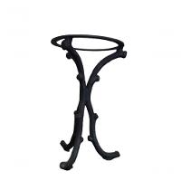 Pé De Mesa Tronco Raiz Base Ferro Fundido Pronto Artes - 2