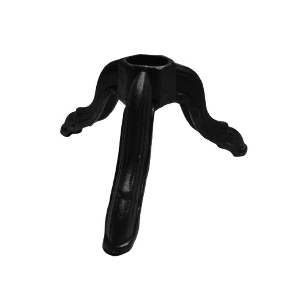 Pé De Banco Ou Mesa Tripé Pequeno De Ferro Fundido N07 - 1