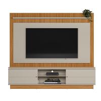 Estante Home 215Cm Valdivia Com Led Para Tv Até 75 Nature/Off White - 7