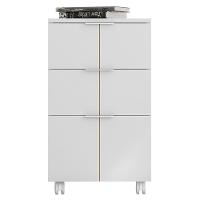 Kit Escritório Conjunto 4 Peças Cubic Branco Caemmun - 13