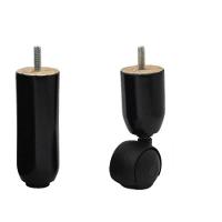 Kit Pés Box Castor Escuro 7 Unidades (13cm) - 1