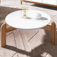 Mesa De Centro 006008 E Rack Para Tv 011080 Branco Cedro Dcasa Branco Cedro - 1