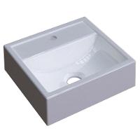 Cuba Pia De Apoio Para Banheiro Quadrada Kuad 32 C08 Branco - 1