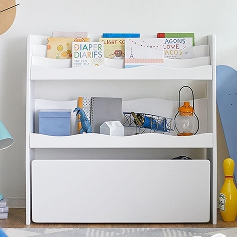 Organizador Infantil Com Baú Ralf 100% Mdf (Brinquedo) - 1