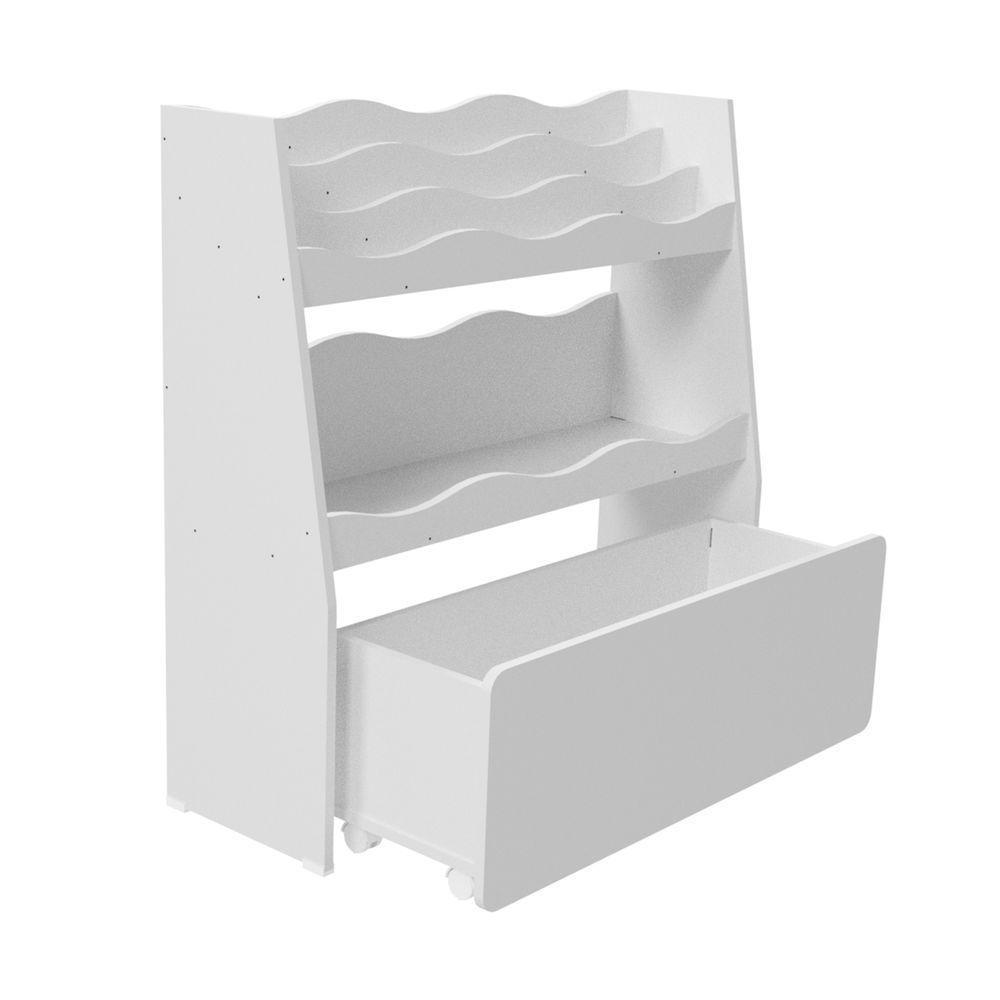 Organizador Infantil Com Baú Ralf 100% Mdf (Brinquedo) - 2