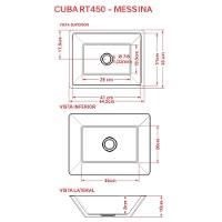 Kit 02 Cubas De Apoio Banheiro Lavabo C01 Rt45 Branco - 3