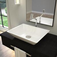 Kit 02 Cubas De Apoio Banheiro Lavabo C01 Rt45 Branco - 5