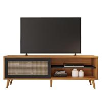 Bancada Nt1175 C/ Porta Com Tela Notável Freijo Com Preto - 6