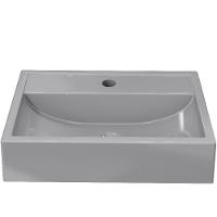 Kit 02 Cubas De Apoio Banheiro Lavabo C01 Q450 Cinza