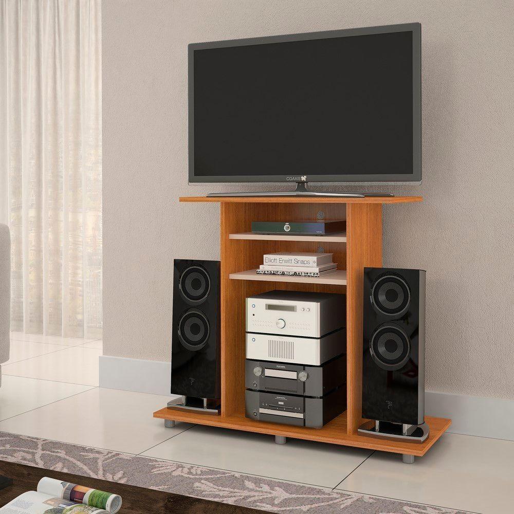 Rack Para Tv 32 Até Polegadas Cipo Jcm Movelaria Cinamomo/Off White - 2