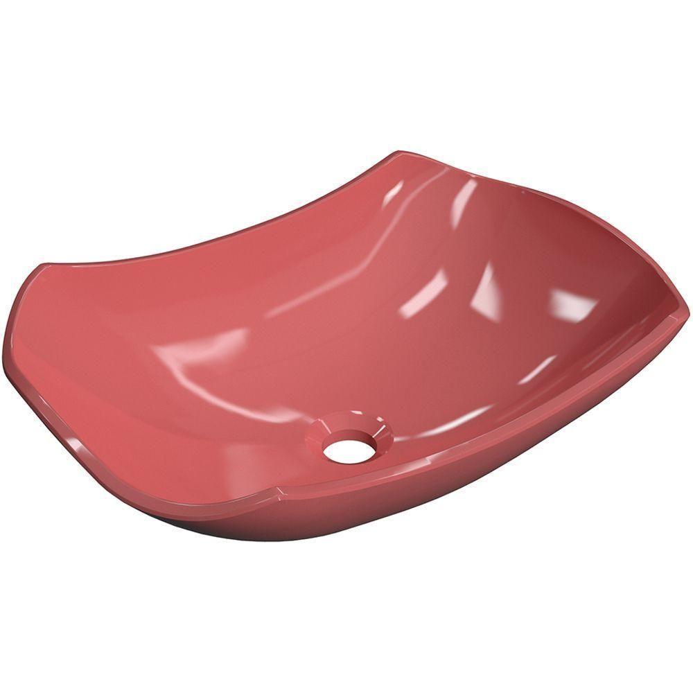 Cuba De Apoio Abaulada C01 Para Banheiro Lux L42 Rosa - 1