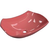 Cuba De Apoio Abaulada C01 Para Banheiro Lux L42 Rosa - 1