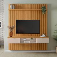Painel Suspenso Ripado 1.8 Voi Mdp/mdf Cinamomo Mel G26 - Gran Belo - 1