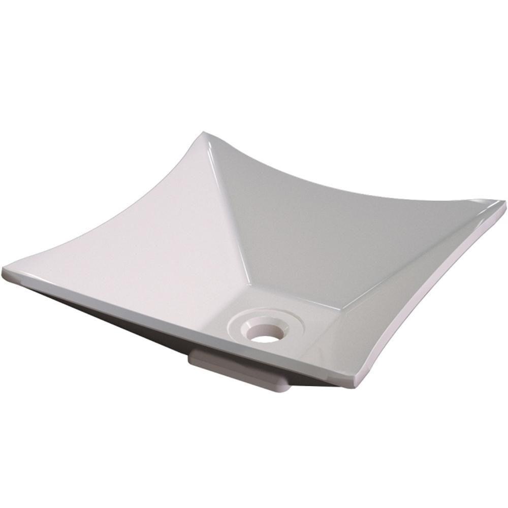 Kit 02 Cubas De Apoio Lux Banheiro Lavabo C01 L30 Bege - 6