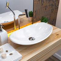 Cuba De Apoio Canoa C01 Para Banheiro Lux L45 Branco - 3