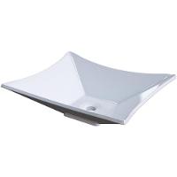 Cuba De Apoio Retangular C01 Para Banheiro Lux L38 Branco - 1