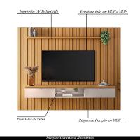 Painel Suspenso Ripado 2.7 Voi Mdp/mdf Cinamomo Mel G26 - Gran Belo - 7