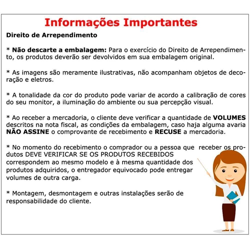 Cuba De Apoio Para Banheiro Em Marmore Sintetico 94101 Preto Pp Preto - 5