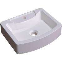 Cuba De Apoio Retangular C01 Para Banheiro Rt41 Aria Bege - 1