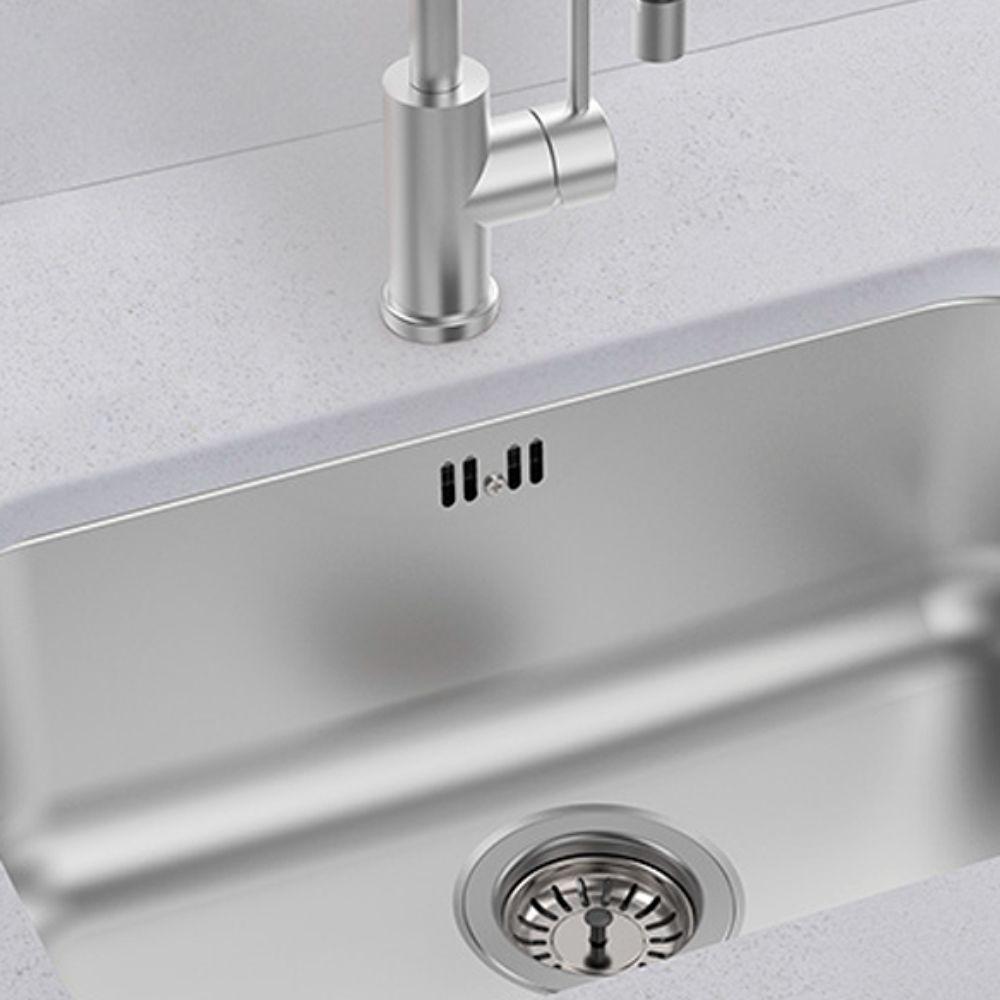 Válvula Americana Para Pias, Cubas 3 1/2 em Aço Inox - 3