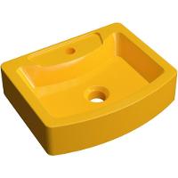 Cuba De Apoio Retangular C01 Banheiro Rt41 Aria Amarelo - 1