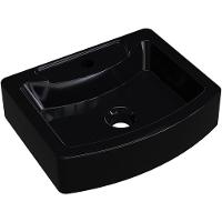 Cuba De Apoio Retangular C01 Banheiro Rt41 Aria Preto - 1