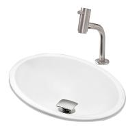 Cuba Pia Sophia Com Torneira Bica Curta Valvula Click Inox Branco - 1