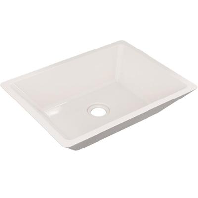 Cuba De Apoio Retangular Para Banheiro Lavabo C01 Rt45 Bege