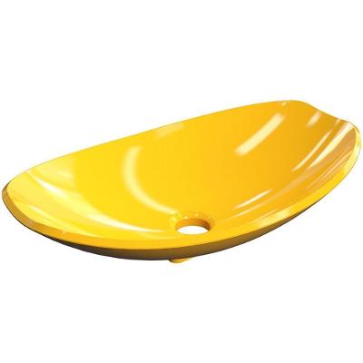 Cuba De Apoio Canoa C01 Para Banheiro Lux L45 Amarelo