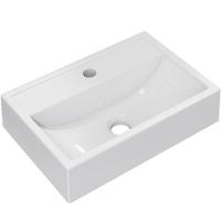 Cuba De Apoio Retangular Banheiro Lavabo C01 Q450 Branco - 1