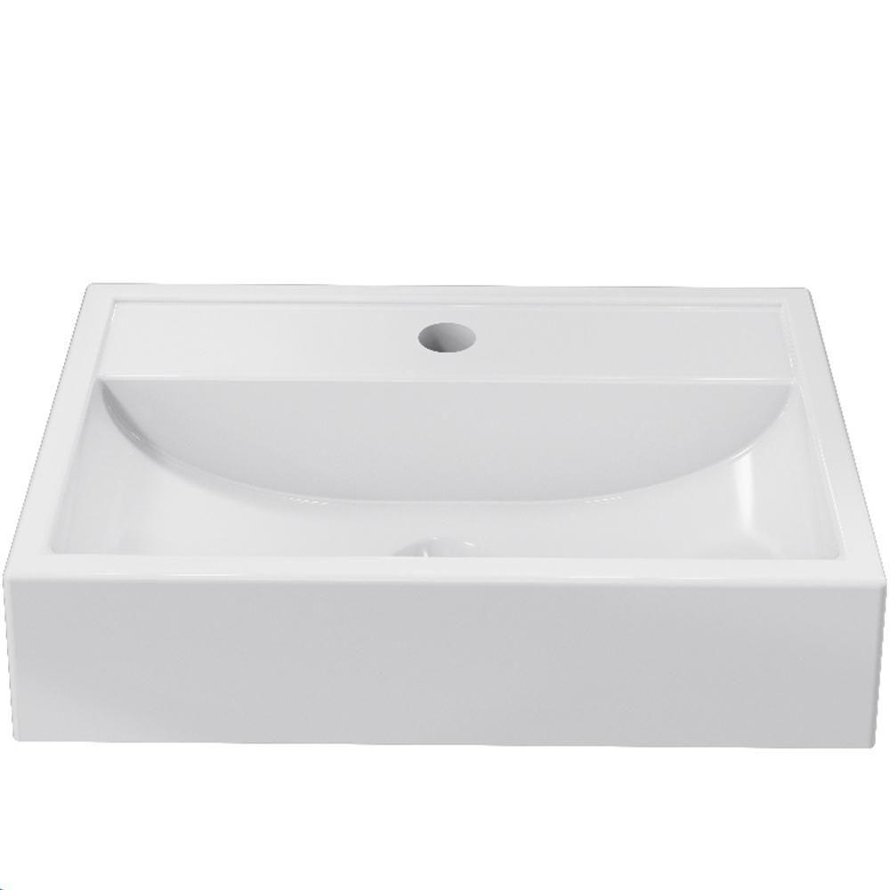 Kit 02 Cubas De Apoio Banheiro Lavabo C01 Q450 Branco - 2