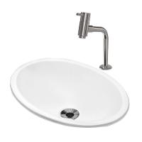 Cuba Pia Banheiro Sophia Torneira Dl05 Valvula Abs Branco - 1