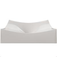 Cuba De Apoio Retangular Para Banheiro Lavabo C01 Ml44W Bege - 2