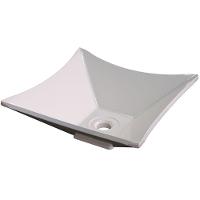 Cuba De Apoio Para Banheiro Quadrada C01 Lux Bege - 1