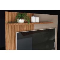 Painel para TV Tito até 65 Polegadas Griz/Carvalho - DJ Móveis - 7