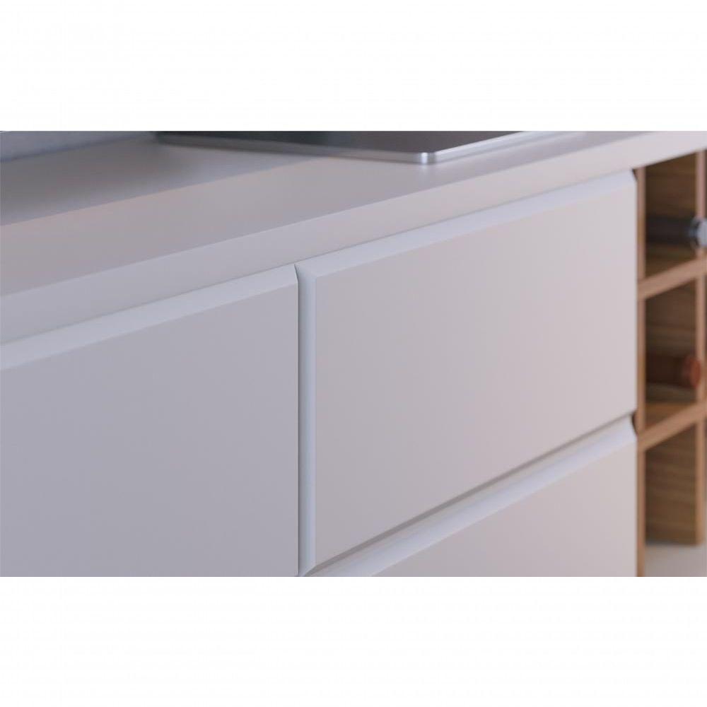 Bancada Para Tv 70 Polegadas Charles Off-white Matte Freijo - 7