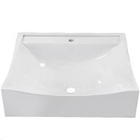 Cuba De Apoio Quadrada Para Banheiro Lavabo C01 Q440 Branco - 2