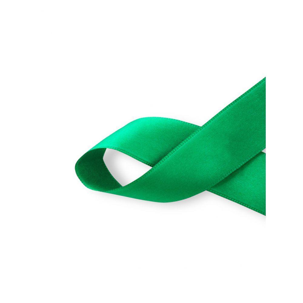 Fita de Cetim Tecida verde Bandeira Nº 17 - 1