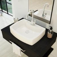 Kit 02 Cubas De Apoio Banheiro Lavabo C01 Rt50 Bege - 5