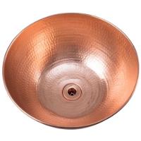 Cuba De Apoio Bojo Pia Cobre Puro Sem Alças Com Válvula 8L - 1