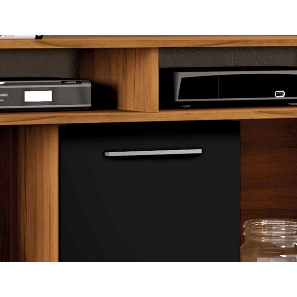 Rack p/Tv Até 43 "Combo Show C/Pés Notável Freijo C/Preto - 3