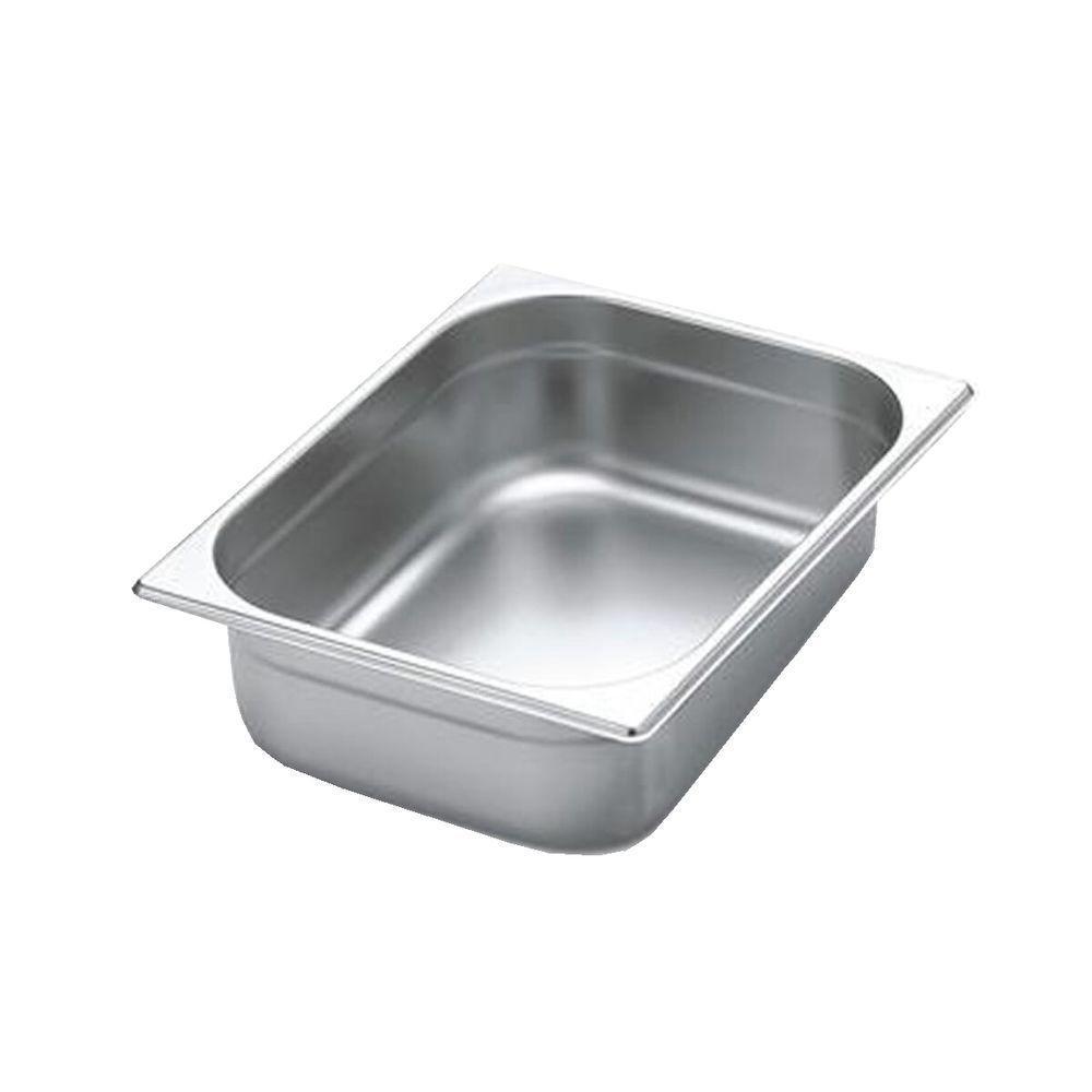Cuba Gn 6 Litros 1/2X150 Aço Inox Para Fritadeira Elétrica - 1