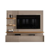 Bancada Suspensa Atena Tv 65' Com Led Fendi/Naturale - 3