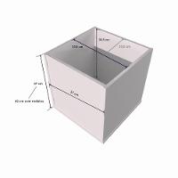 Rack Com Baús Porta Carrinhos E Livreiro Caleb 100% Mdf - 1