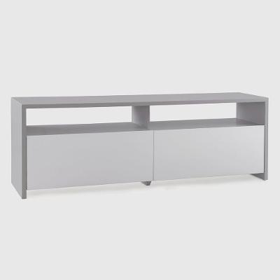 Rack Madri 2 Gavetas Largura 123cm Laca Off White