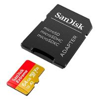 Cartão de Memória SanDisk Extreme microSDXC 64Gb 170-80MB - 3